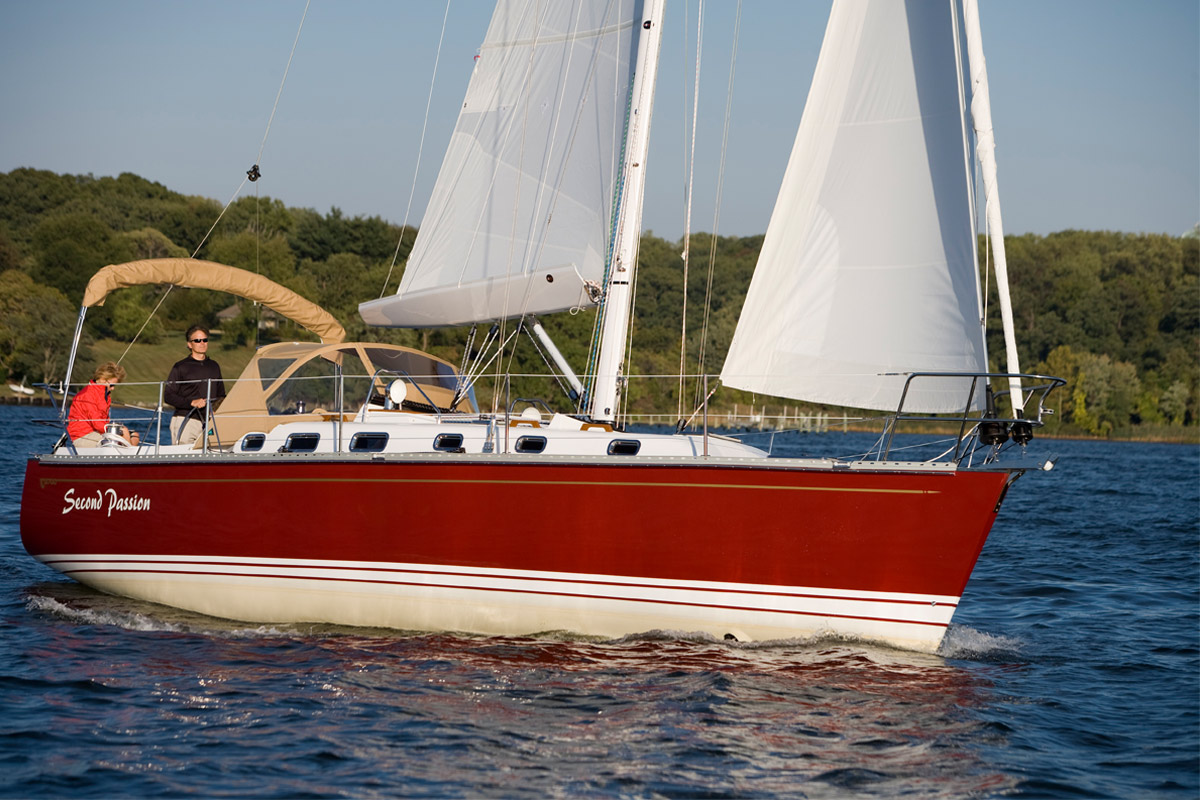 tartan yacht sailboats