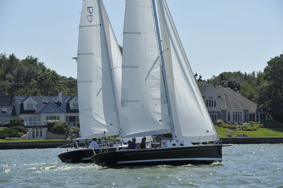 fantail sailboat