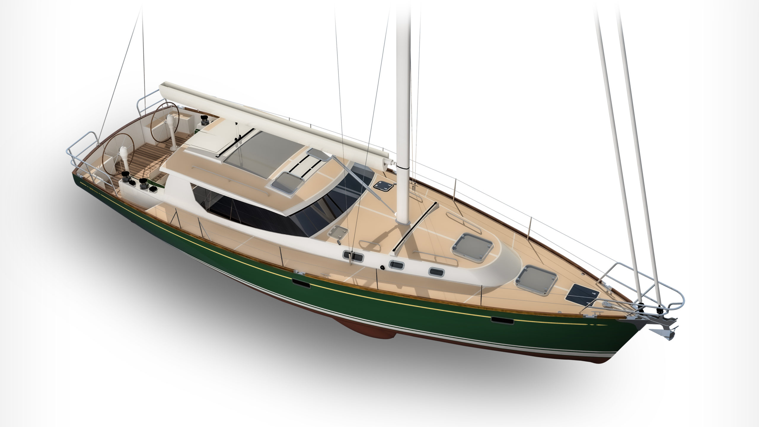 tartan 455 sailboat